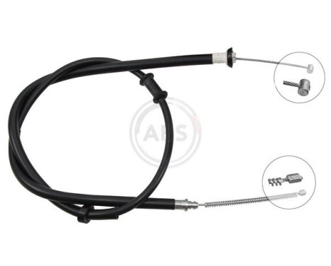 Cable, parking brake K13891 ABS, Image 2