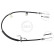 Cable, parking brake K13909 ABS, Thumbnail 2