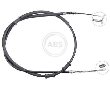Cable, parking brake K13932 ABS, Image 2