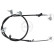Cable, parking brake K13934 ABS, Thumbnail 2