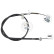 Cable, parking brake K13939 ABS, Thumbnail 2