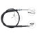 Cable, parking brake K13960 ABS, Thumbnail 2
