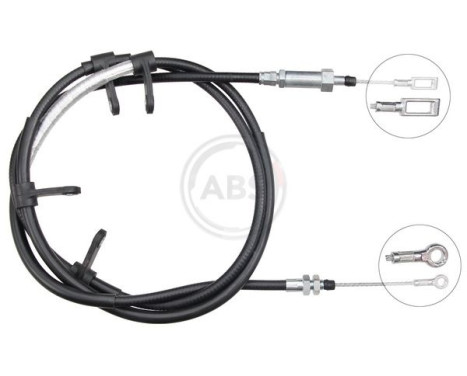 Cable, parking brake K13986 ABS, Image 2