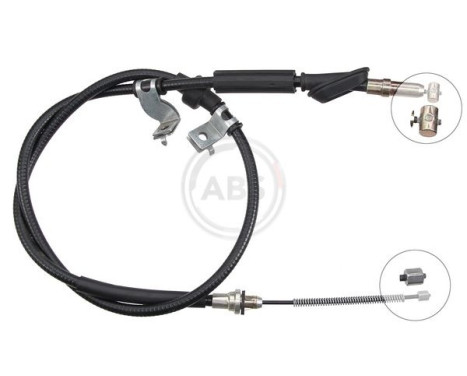 Cable, parking brake K14004 ABS, Image 2