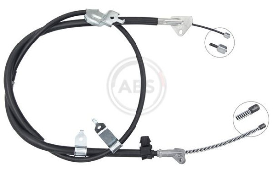 Cable, parking brake K14025 ABS, Image 2