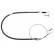 Cable, parking brake K14033 ABS