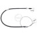 Cable, parking brake K14033 ABS, Thumbnail 2