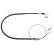 Cable, parking brake K14034 ABS