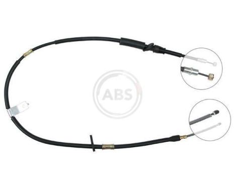 Cable, parking brake K14037 ABS, Image 3