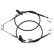Cable, parking brake K14040 ABS