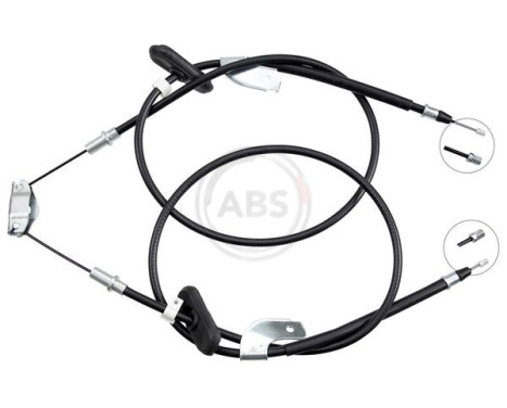 Cable, parking brake K14040 ABS, Image 2