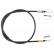 Cable, parking brake K14045 ABS