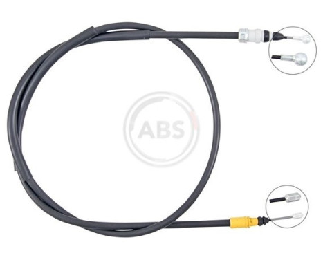 Cable, parking brake K14046 ABS, Image 2