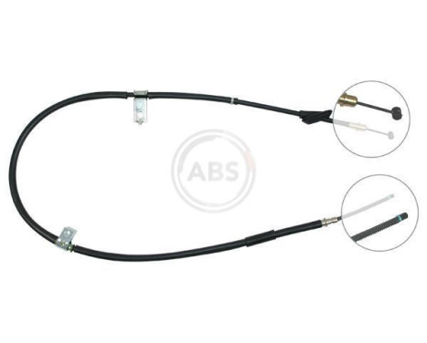 Cable, parking brake K14057 ABS, Image 3