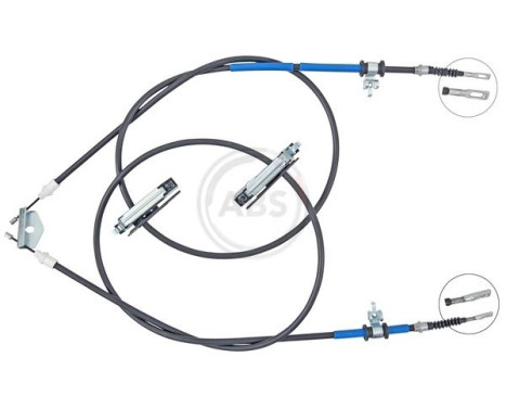 Cable, parking brake K14061 ABS, Image 2
