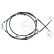 Cable, parking brake K14062 ABS, Thumbnail 2