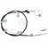 Cable, parking brake K14064 ABS, Thumbnail 2