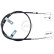 Cable, parking brake K14065 ABS, Thumbnail 2