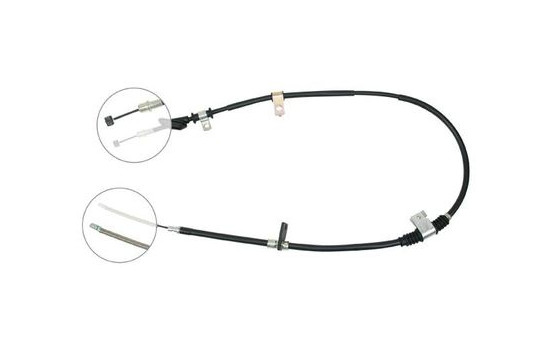 Cable, parking brake K14067 ABS, Image 2