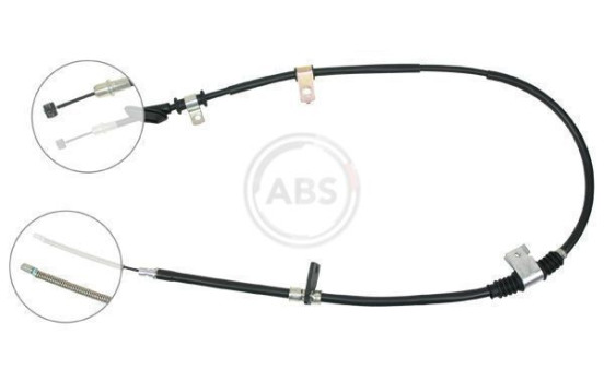 Cable, parking brake K14067 ABS, Image 3