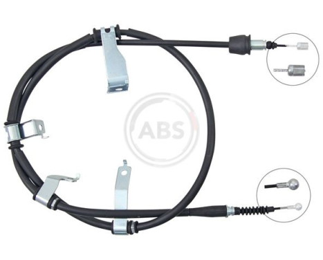 Cable, parking brake K14073 ABS, Image 2
