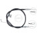 Cable, parking brake K14075 ABS, Thumbnail 2