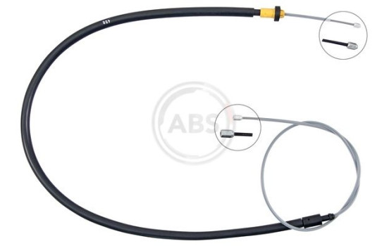 Cable, parking brake K14080 ABS, Image 2