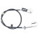 Cable, parking brake K14084 ABS