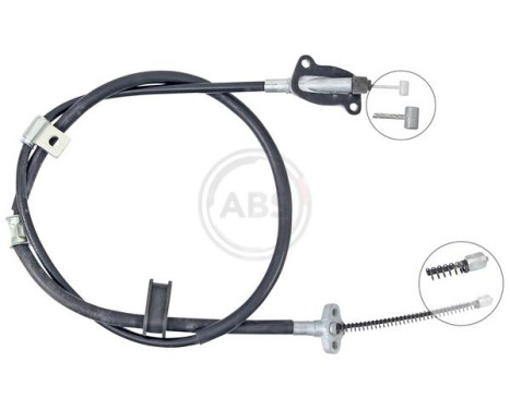 Cable, parking brake K14084 ABS, Image 2