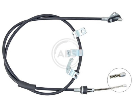 Cable, parking brake K14085 ABS, Image 2