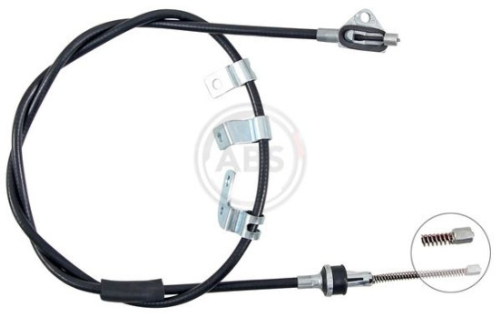 Cable, parking brake K14090 ABS, Image 2
