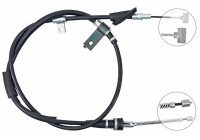 Cable, parking brake K14095 ABS