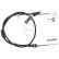 Cable, parking brake K14095 ABS, Thumbnail 2