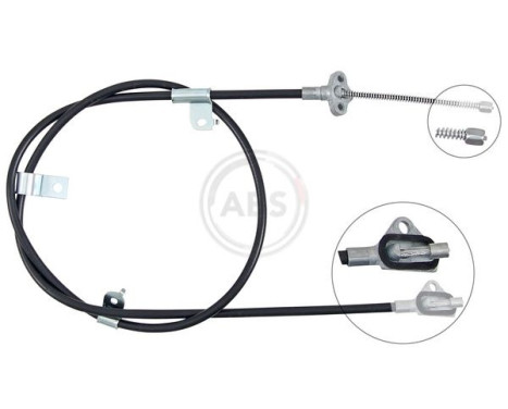 Cable, parking brake K14099 ABS, Image 2