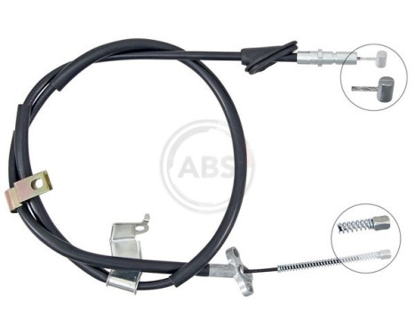 Cable, parking brake K14100 ABS, Image 2