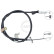 Cable, parking brake K14100 ABS, Thumbnail 2