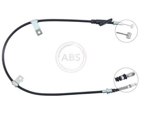 Cable, parking brake K14103 ABS, Image 2