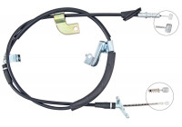 Cable, parking brake K14105 ABS