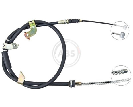 Cable, parking brake K14111 ABS, Image 2