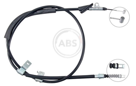 Cable, parking brake K14116 ABS, Image 2