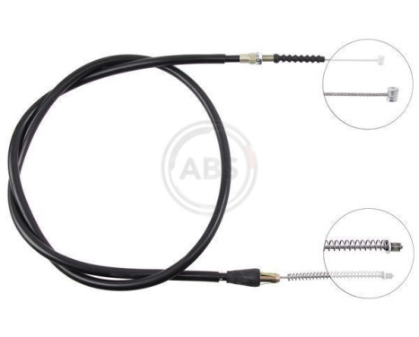 Cable, parking brake K14117 ABS, Image 2