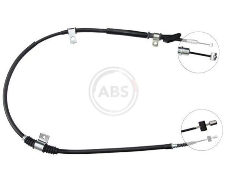Cable, parking brake K14118 ABS, Image 3