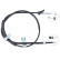 Cable, parking brake K14131 ABS