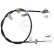 Cable, parking brake K14132 ABS, Thumbnail 2