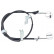 Cable, parking brake K14135 ABS