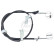 Cable, parking brake K14135 ABS, Thumbnail 2