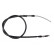 Cable, parking brake K14147 ABS, Thumbnail 2