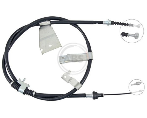 Cable, parking brake K14149 ABS, Image 2