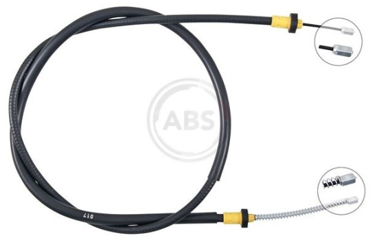 Cable, parking brake K14151 ABS, Image 2