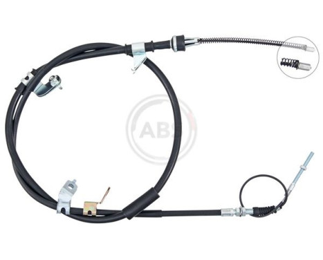 Cable, parking brake K14158 ABS, Image 3